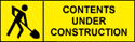 panneau de chantier en construction